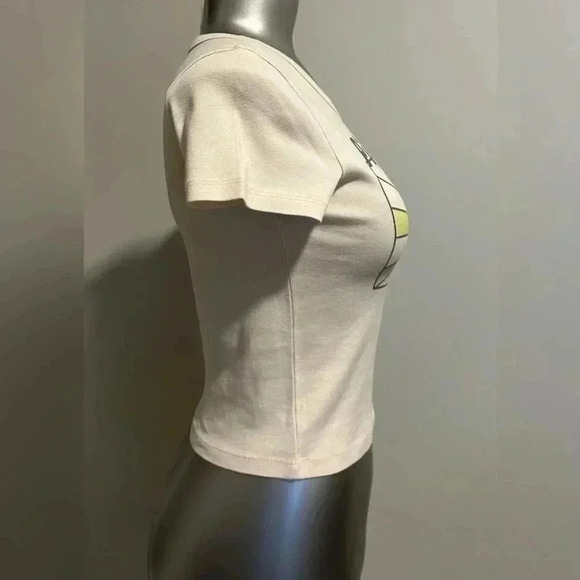 🆕Pink Floyd Cropped  T Shirt - Picture 4 of 14